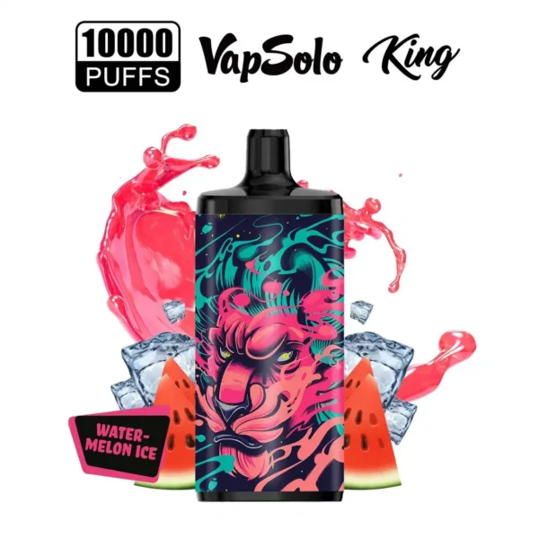 Vapsolo King 10000 Puffar 2% 5% Låg nikotinhalt Uppladdningsbara engångsvapes Penna Bulk Köp Partihandel - FishVape - 19