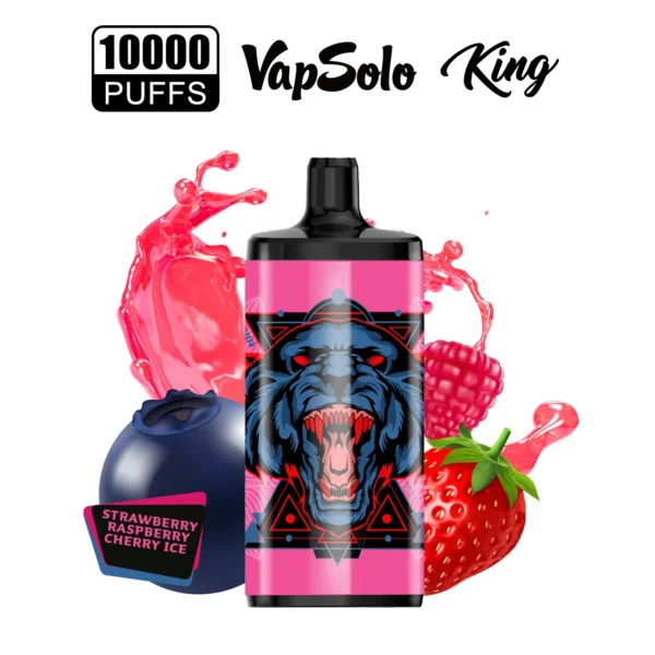 Vapsolo King 10000 Puffs 2% 5% Low Nicotine Rechargeable Disposable Vapes Pen Bulk Buy Wholesale - FishVape - 7