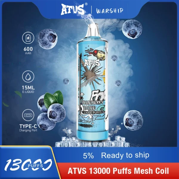 Atvs 13000 Puffs 5% Baixa Nicotina Recarregável Vapes Canetas Descartáveis ​​Comprar Atacado - FishVape - 13