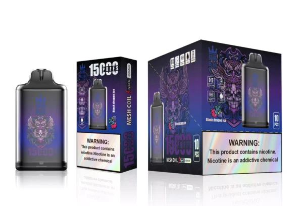 Bang Box S1 15000 Puffs 0% 2% 3% 5% Madala nikotiinisisaldusega laetav ühekordne Vapes Pen hulgiost hulgimüük – FishVape – 3