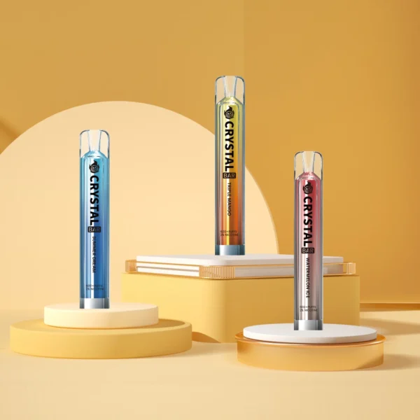 SFOG Crystal 600 Puffs 2% Oplaadbare wegwerp-vapes-pen met laag nicotinegehalte, bulk kopen groothandel - FishVape - 1