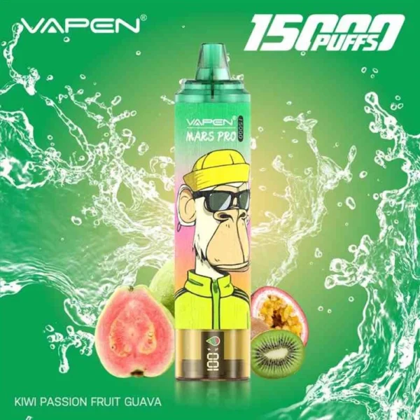 VAPEN Mrs Pro 15000 Puffs 2% Caneta Vapes Descartável Recarregável com Baixo Nicotina em Massa Compre no Atacado - FishVape - 3