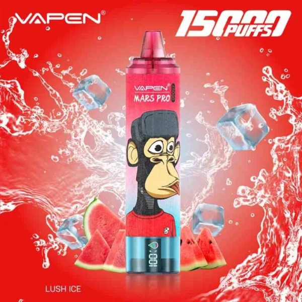 VAPEN Mrs Pro 15000 Puffs 2% Caneta Vapes Descartável Recarregável com Baixo Nicotina em Massa Compre no Atacado - FishVape - 5