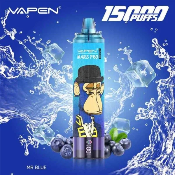 VAPEN Mrs Pro 15000 Puffs 2% Caneta Vapes Descartável Recarregável com Baixo Nicotina em Massa Compre no Atacado - FishVape - 8