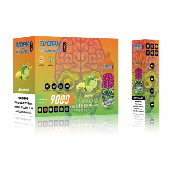VOPK Tornado 9000 Puffs 0% 2% 3% 5% Nikotinarm, wiederaufladbar, Einweg-Vapes, Pen, Großpackung, Großhandel kaufen – FishVape – 8