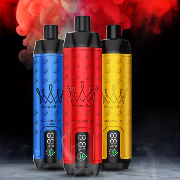 Al Fakhar Crown Bar 15000 Puffs DTL Wyświetlacz LED 2% Niskonikotynowy Akumulator Jednorazowy Vapes Pen Luzem Kup hurtowo - FishVape - 1