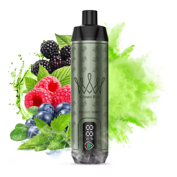 Al Fakhar Crown Bar 15000 Puffs DTL Wyświetlacz LED 2% Niskonikotynowy Akumulator Jednorazowy Vapes Pen Luzem Kup hurtowo - FishVape - 2