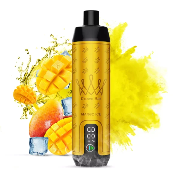 Al Fakhar Crown Bar 15000 Puffs DTL Wyświetlacz LED 2% Niskonikotynowy Akumulator Jednorazowy Vapes Pen Luzem Kup hurtowo - FishVape - 6