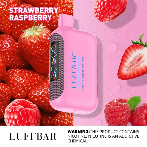VASY LUFFBAR Dually 20000 Puffs Dual Digital Screen 50mg Low Nicotine Rechargeable Disposable Vapes Pen Bulk Buy Wholesale - FishVape - 3
