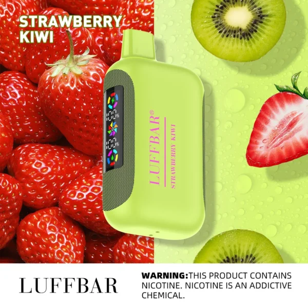 VASY LUFFBAR Dually 20000 Puffs Dual Digital Screen 50mg Low Nicotine Rechargeable Disposable Vapes Pen Bulk Buy Wholesale - FishVape - 4