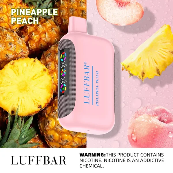 VASY LUFFBAR Dually 20000 Puffs Dual Digital Screen 50mg Low Nicotine Rechargeable Disposable Vapes Pen Bulk Buy Wholesale - FishVape - 5