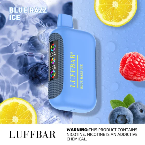 VASY LUFFBAR Dually 20000 Puffs Dual Digital Screen 50mg Low Nicotine Rechargeable Disposable Vapes Pen Bulk Buy Wholesale - FishVape - 12