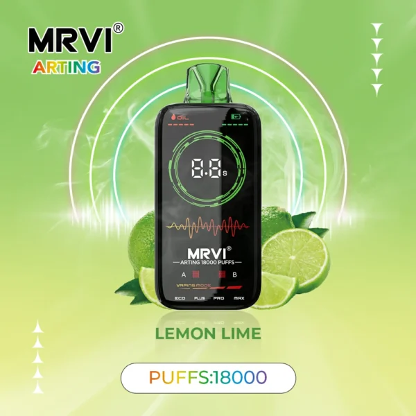 MRVI Arting 18000 Puffs Dual Mesh Display a schermo intero 2% 5% Penna per vaporizzatori usa e getta ricaricabile a basso contenuto di nicotina all'ingrosso Acquista all'ingrosso - FishVape - 4