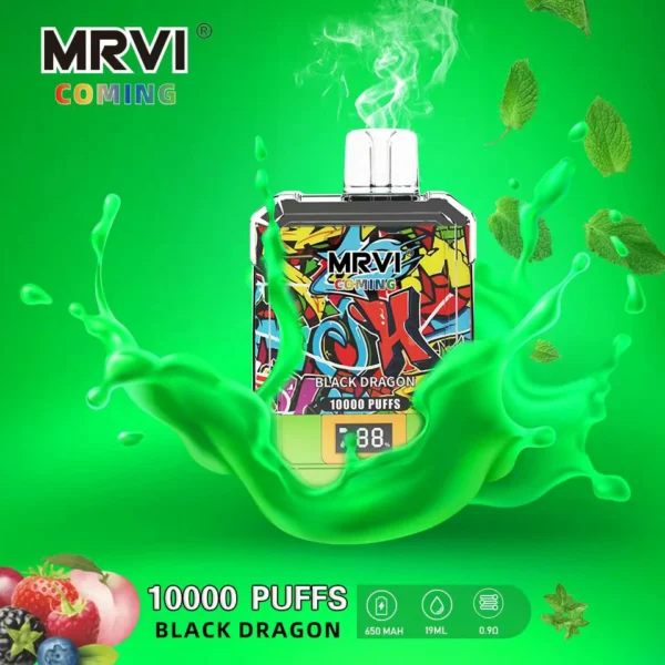 MRVI Coming 10000 Puffs Schermo digitale 2% 3% 5% Penna per vaporizzatori usa e getta ricaricabile a basso contenuto di nicotina all'ingrosso Acquista all'ingrosso - FishVape - 3