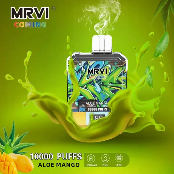 MRVI Coming 10000 Puffs Schermo digitale 2% 3% 5% Penna per vapori usa e getta ricaricabile a basso contenuto di nicotina Bulk Acquista all'ingrosso - FishVape - 10