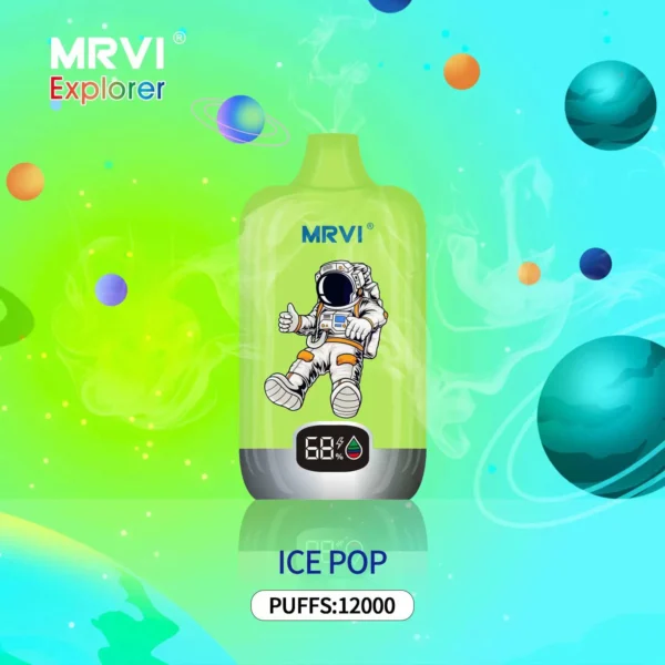 MRVI Explorer 12000 Puffs Цифровой экран 2% 3% 5% Перезаряжаемая одноразовая ручка для электронных сигарет с низким содержанием никотина Купить оптом - FishVape - 11