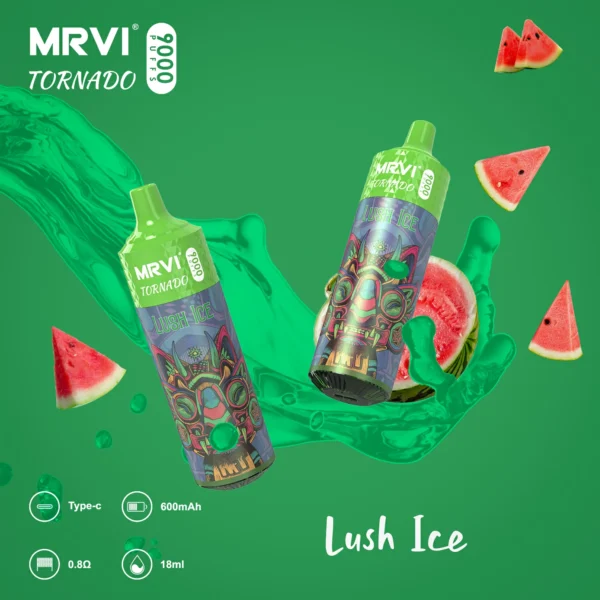 MRVI Tornado 9000 Puffs 2% 3% 5% Vapes desechables recargables con bajo contenido de nicotina Compra a granel al por mayor - FishVape - 2