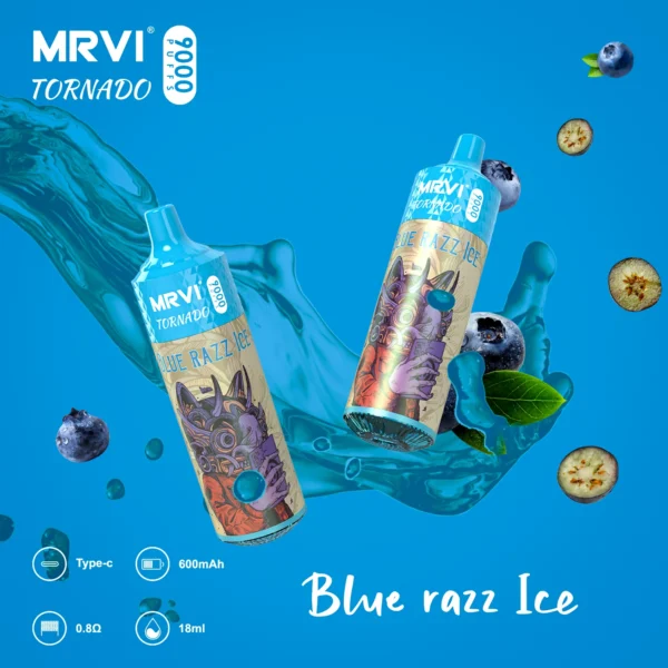 MRVI Tornado 9000 Puffs 2% 3% 5% Vapes desechables recargables con bajo contenido de nicotina Compra a granel al por mayor - FishVape - 3