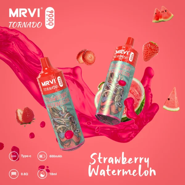 MRVI Tornado 9000 Puffs 2% 3% 5% Vapes desechables recargables con bajo contenido de nicotina Compra a granel al por mayor - FishVape - 4