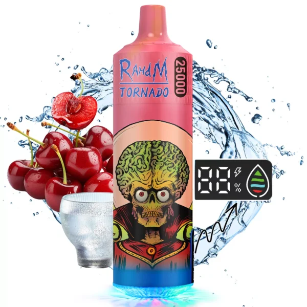 RahdM Tornado 25000 Puffs 2% Madala nikotiinisisaldusega laetav ühekordselt kasutatav Vapes Pen hulgimüük - FishVape - 25