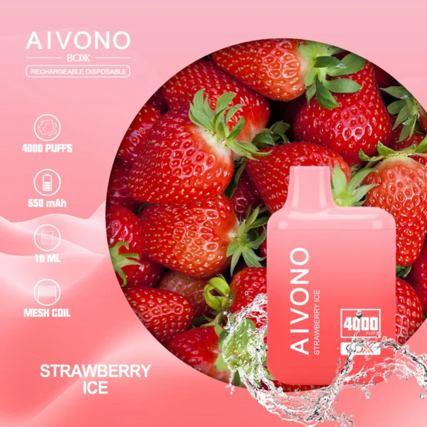 AIVONO AIM BOXX 4000 Puffs 0% 2% 5% Перезаряжаемые одноразовые ручки для электронных сигарет с низким содержанием никотина, оптовая покупка оптом - FishVape - 5