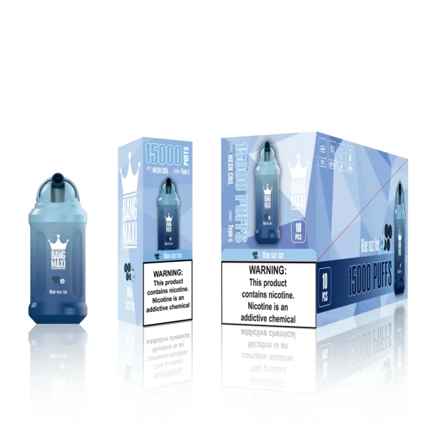 AIVONO BANG MAXI 15000 Puffar 0% 2% 3% 5% Uppladdningsbara engångsvapes med låg nikotinhalt Penna Bulk Köp Partihandel - FishVape - 2