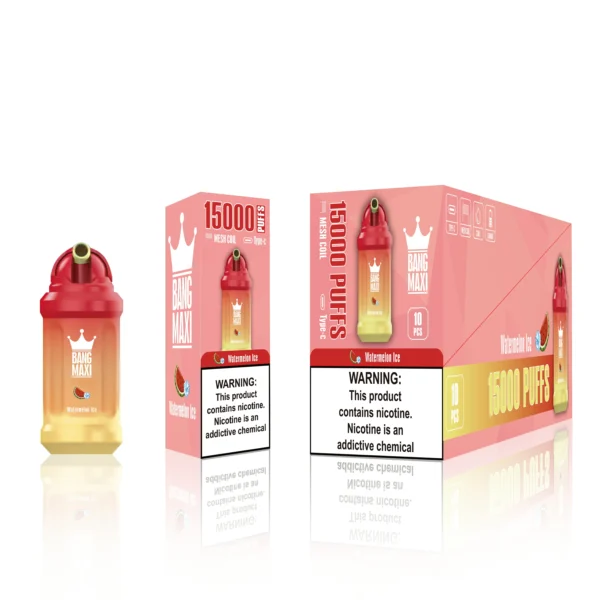 AIVONO BANG MAXI 15000 Puffar 0% 2% 3% 5% Uppladdningsbara engångsvapes med låg nikotinhalt Penna Bulk Köp Partihandel - FishVape - 11