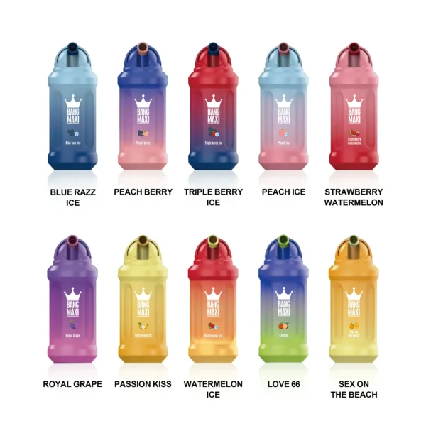 AIVONO BANG MAXI 15000 Puffar 0% 2% 3% 5% Uppladdningsbara engångsvapes med låg nikotinhalt Penna Bulk Köp Partihandel - FishVape - 12