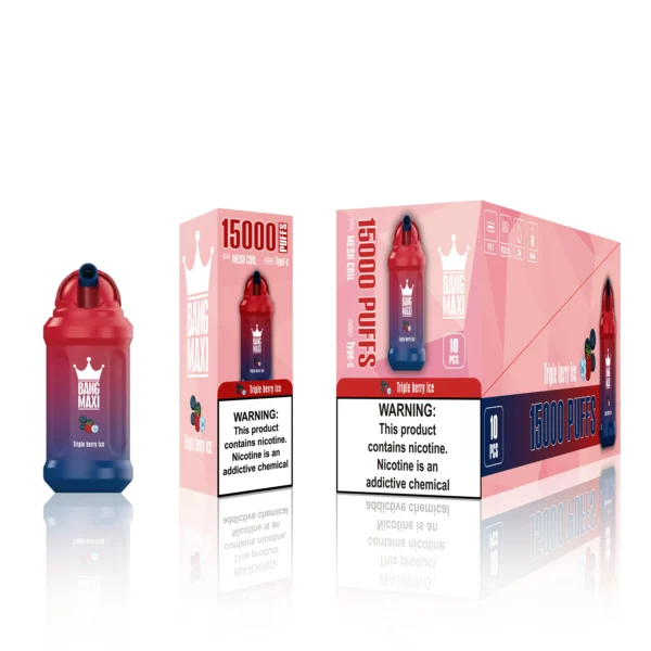 AIVONO BANG MAXI 15000 Puffar 0% 2% 3% 5% Uppladdningsbara engångsvapes med låg nikotinhalt Penna Bulk Köp Partihandel - FishVape - 3