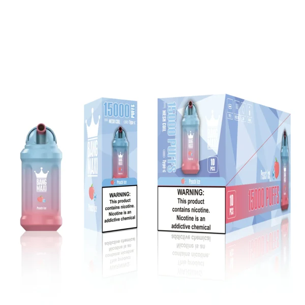 AIVONO BANG MAXI 15000 Puffar 0% 2% 3% 5% Uppladdningsbara engångsvapes med låg nikotinhalt Penna Bulk Köp Partihandel - FishVape - 4