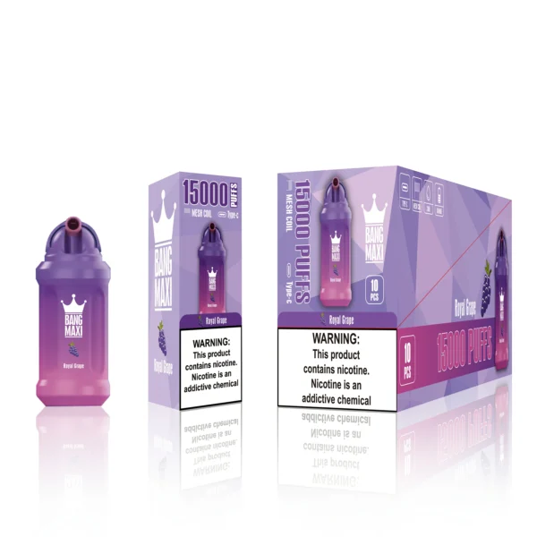AIVONO BANG MAXI 15000 Puffar 0% 2% 3% 5% Uppladdningsbara engångsvapes med låg nikotinhalt Penna Bulk Köp Partihandel - FishVape - 6