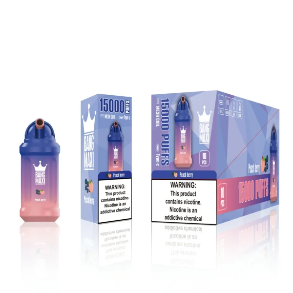 AIVONO BANG MAXI 15000 Puffar 0% 2% 3% 5% Uppladdningsbara engångsvapes med låg nikotinhalt Penna Bulk Köp Partihandel - FishVape - 9