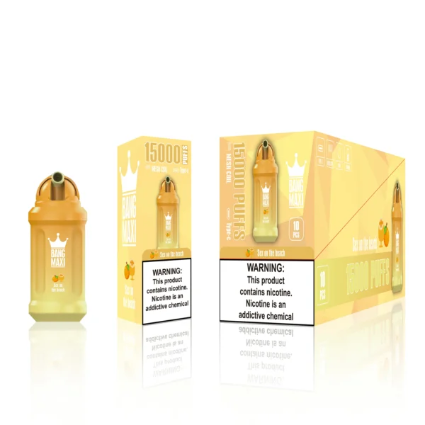 AIVONO BANG MAXI 15000 Puffar 0% 2% 3% 5% Uppladdningsbara engångsvapes med låg nikotinhalt Penna Bulk Köp Partihandel - FishVape - 10
