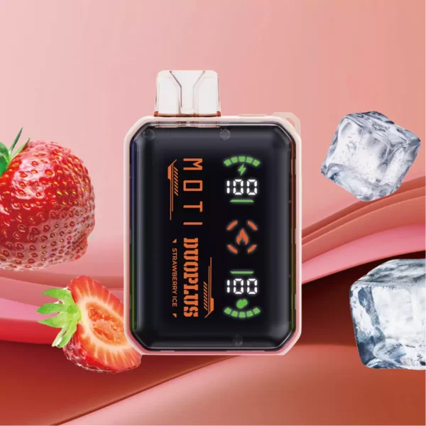 MOTI Duoplus 25000 Puffs Dual Mesh Smart Max Screen 3% Low Nicotine Rechargeable Disposable Vapes Pen Bulk Buy Wholesale - FishVape - 13