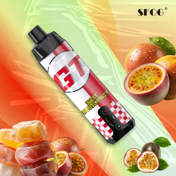 SFOG GT BAR 15000 Puffs SHISHA Smart Display 0,5% Madala nikotiinisisaldusega taaslaetav ühekordne Vapes Pen hulgimüük – FishVape – 6